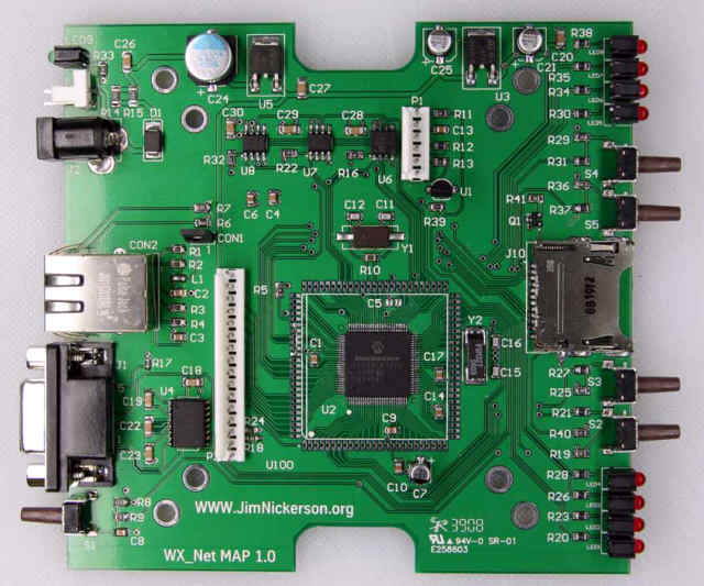 Embedded PIC Web Server Board